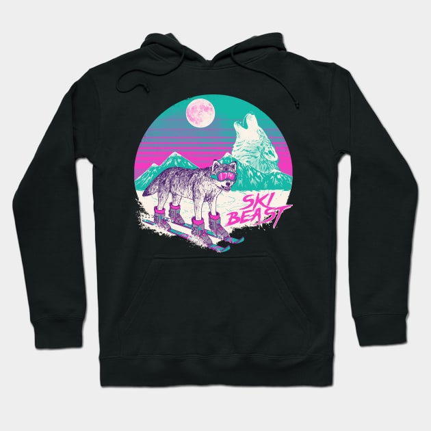 Ski Beast Hoodie by Hillary White Rabbit